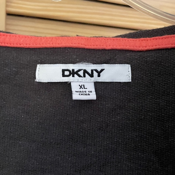 Y2k DKNY grey jacket/cardigan XL - Picture 2 of 3